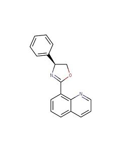 Astatech (S)-4-PHENYL-2-(QUINOLIN-8-YL)-4,5-DIHYDROOXAZOLE, 95.00% Purity, 0.1G